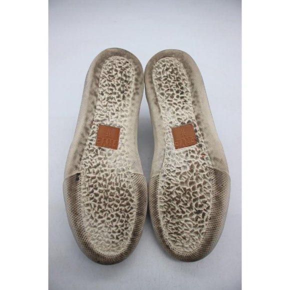 Frye Chambers Cut Gore Men's 9.5 Brown Slip On Perforated Loafers Leather - Picture 7 of 11